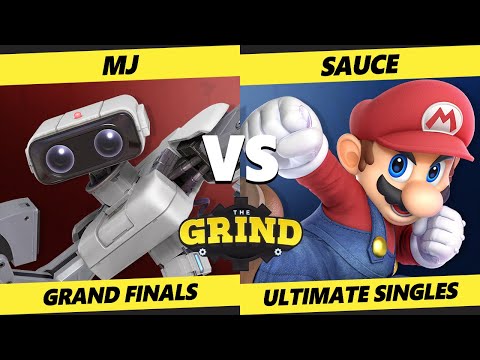 The Grind 123 Online Grand Finals - SAUCE (Mario) Vs. Mj [L] (ROB) Smash Ultimate - SSBU