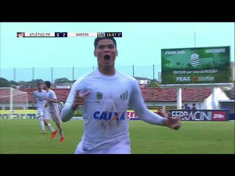 COPA SP 2018 - SANTOS FC 2x0 Atlético/PR - Melhores Momentos Oitavas Final