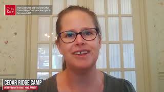 Cedar Ridge Camp video review by Parent Emily 