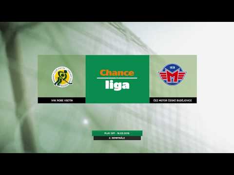 SESTŘIH: Vsetín - České Budějovice 0:6 (2. Semifinále playoff, 16.3.2019)