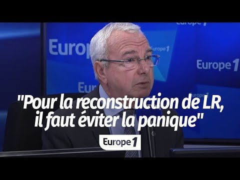 JEAN LEONETTI : "POUR LA RECONSTRUCTION DE LR, IL FAUT ÉVITER LA PANIQUE"