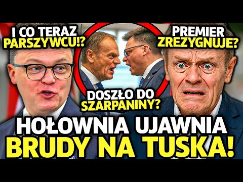 ZACZĘŁO SIĘ! HOŁOWNIA UJAWNIA TAŚMY PRAWDY TUSKA! OSZUSTWA PREMIERA WYSZŁY NA JAW!