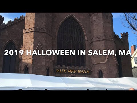 2019 Halloween in Salem, Massachusetts 🎃👻 萬聖節逛逛麻州女巫鎮