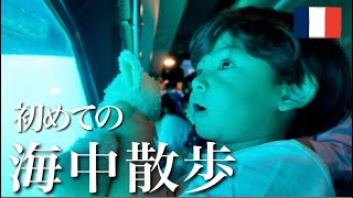 【家族Vlog】ばあばと水族館へ。帰ってからママに見せたかったもの。
