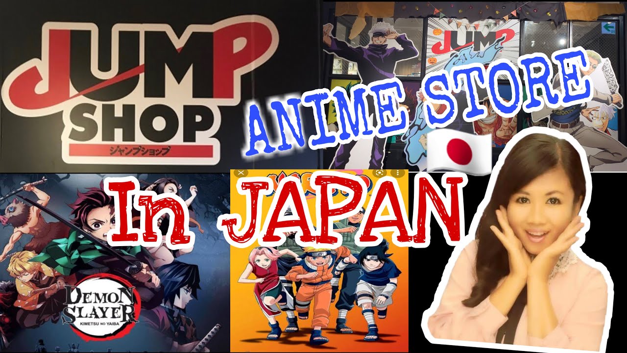 [JAPAN VLOG] JUMP SHOP TOUR/ANIME STORE IN JAPAN