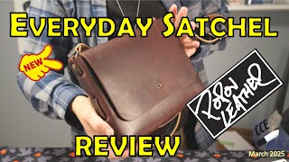 Popov Leather EVERYDAY SATCHEL Review #satchel #edc #leather