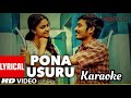 Pona Usuru Vanthiruchu Song Karaoke With Haricharan For Female Singers Thodari Kovie