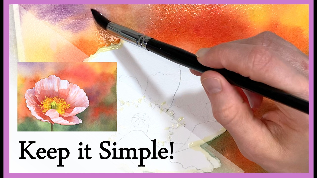 Watercolor Backgrounds Made Easy: 3 MUST-KNOW Tips for Beginners (Wet-on-Wet)