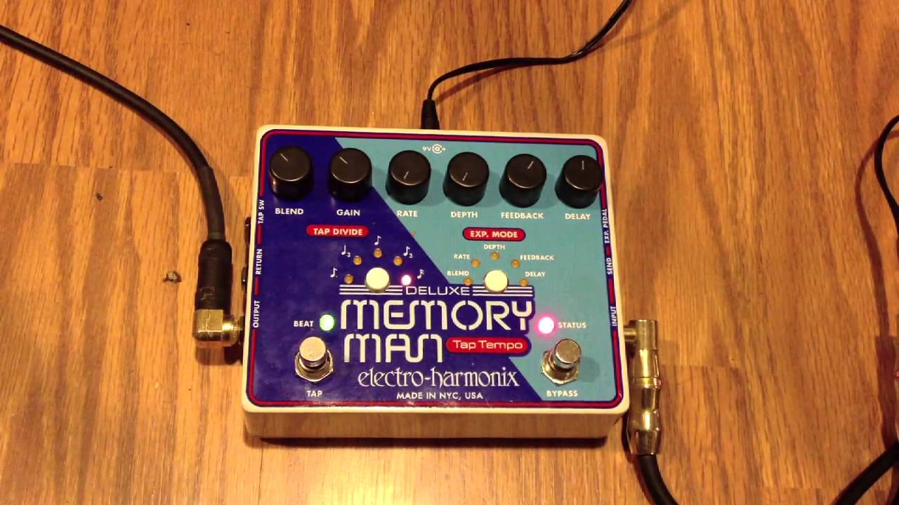 Electro Harmonix Deluxe Memory Man 1100-TT Delay Pedal