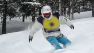 preview picture of video '2010/03/05 Tomamu - Backcountry'
