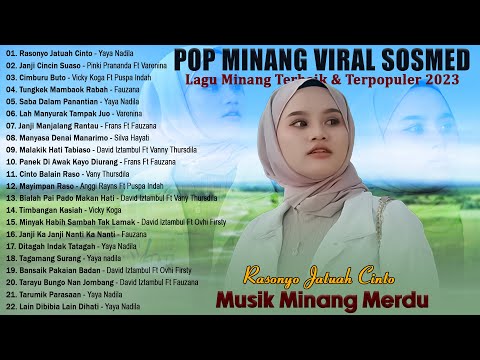 Yaya Nadila - Rasonyo Jatuah Cinto - Lagu Pop Minang Terbaru 2023 Enak Didengar Bikin Baper