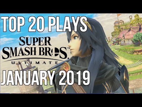 Top 20 Smash Bros Ultimate Plays of January 2019 - (SSBU)