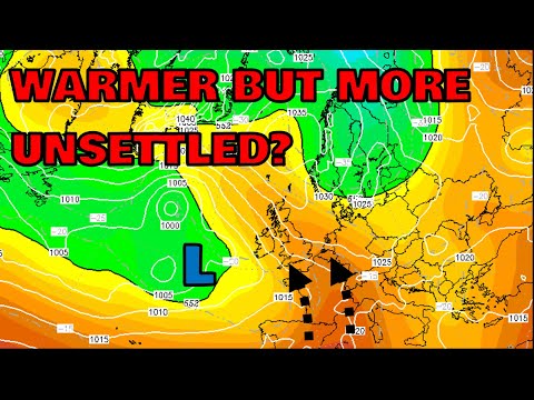 Warmer But More Unsettled? 30th April 2023