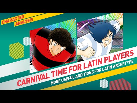 Character Analysis Santana & Pascal - Captain Tsubasa Dream Team [Latin Limited Feb 2020]