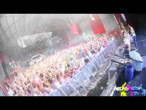 NEONSPLASH - Paint-Party® "Europe's Largest Paint-Party" 2nd Half 2012 Tour Trailer