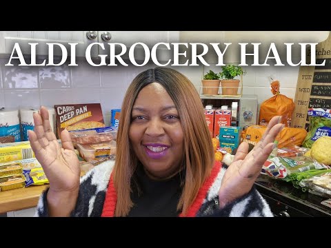 £62 ALDI GROCERY SHOP |  FAMILY MEALS ON A BUDGET