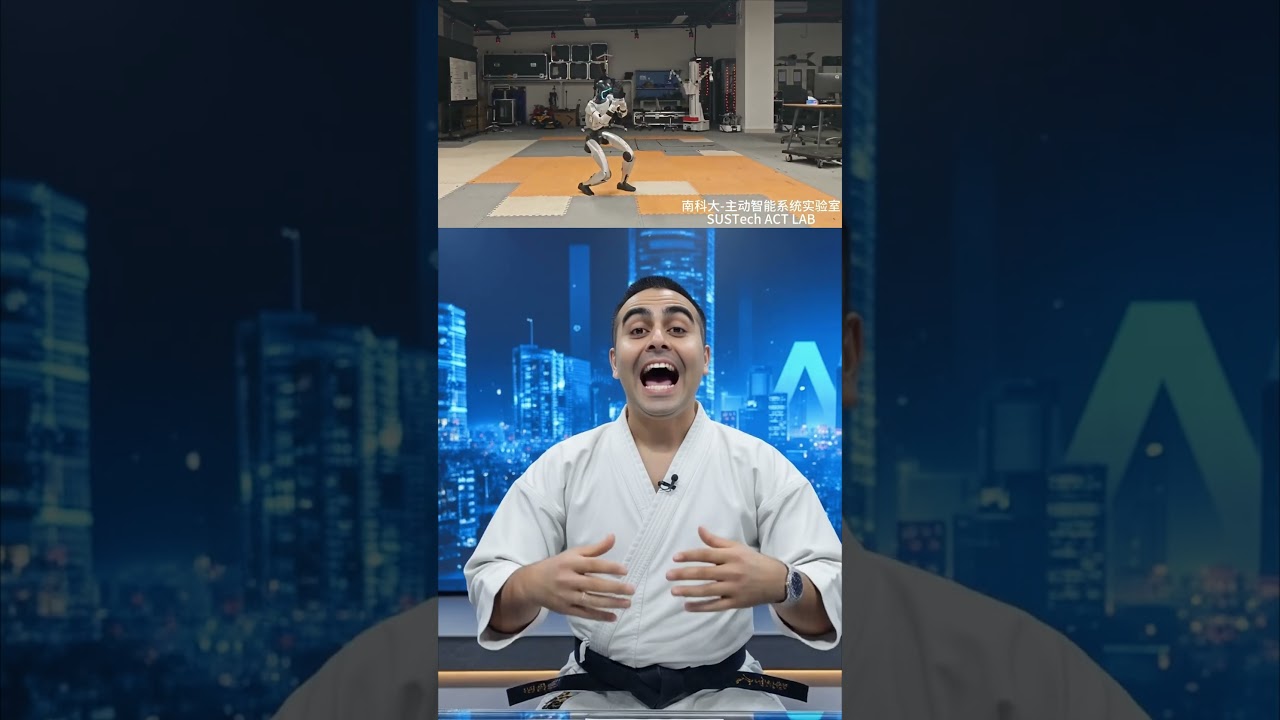 Lo empujan y no cae: el robot que aguanta golpes y cuesta como auto usado 🚗 #ia #robot