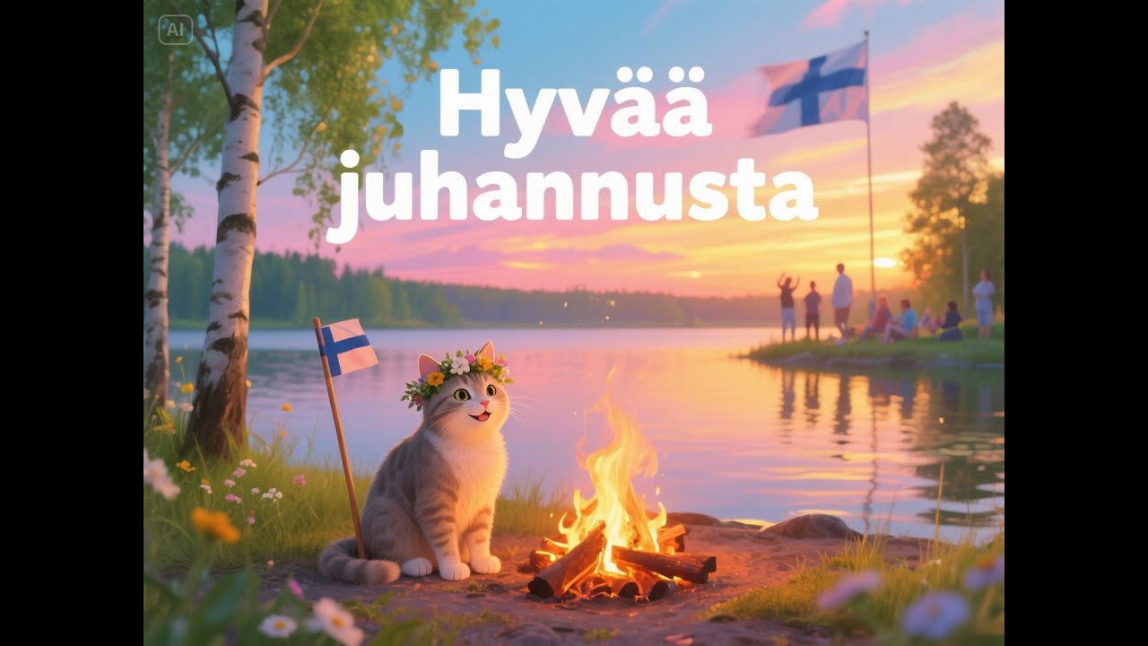 Midsummer Magic in Finland 🇫🇮 – Bonfires, Nature & Nightless Nights! #juhannus