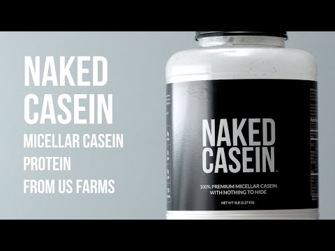 Naked Casein: Best Micellar Casein Protein Powder