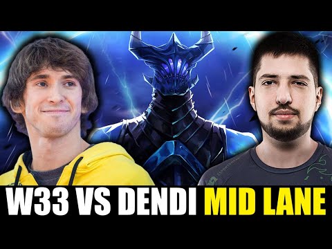 W33 vs DENDI - 2x Finalist against Champion of The International!!