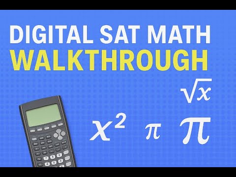 Digital SAT Math Practice Test 1 – FULL Walkthrough with Tips (2025 Edition)