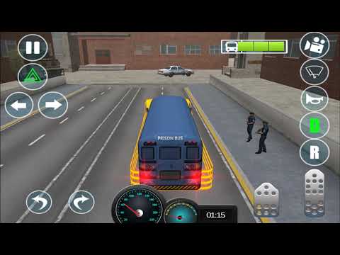 US Prison Transport: Police Bus Driving | Android Gameplay (Cartoon Games Network)