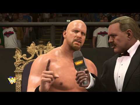 WWE 2k16 Stone Cold Steve Austin Vs Jake the Snake Roberts
