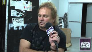 BackstageAxxess interviews Michael Anthony at the 2013 NAMM expo.