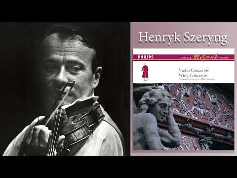 Henryk Szeryng - Mozart: Violin Concerto No. 2 in D major, K. 211. Rec. 1970