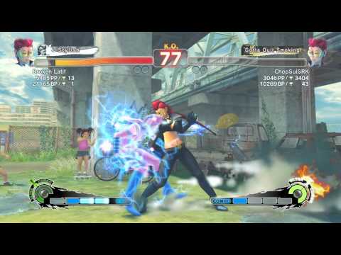 SF4 AE Broken Latif (Viper) vs ChopSuiSRK (Viper) 1080p