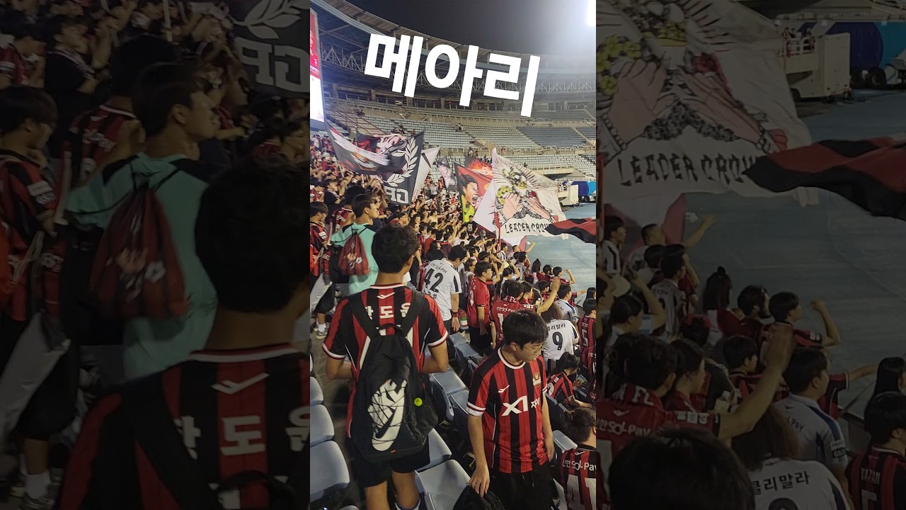 부천 1:3 서울 뒷풀이 (메아리) #fc서울 #k리그 #축구 #shorts