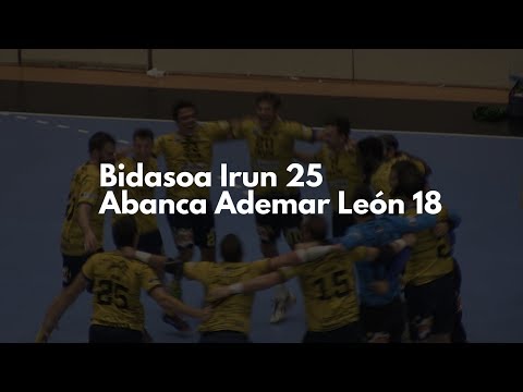 Bidasoa Irun 25 - Abanca Ademar León 18 | Txingudi Online
