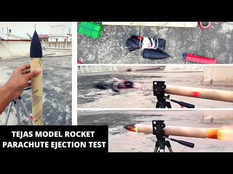 TEJAS Rocket Parachute Ejection Test