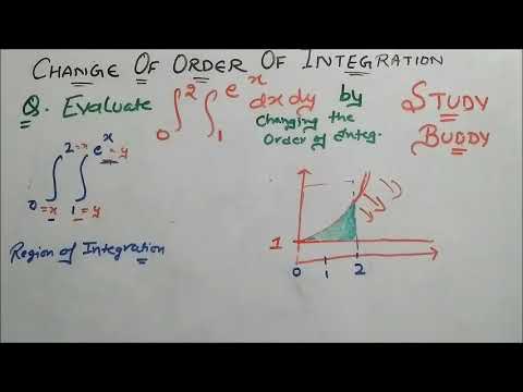 Change Of Order Of Integration II Part -2 (Numericals) Video