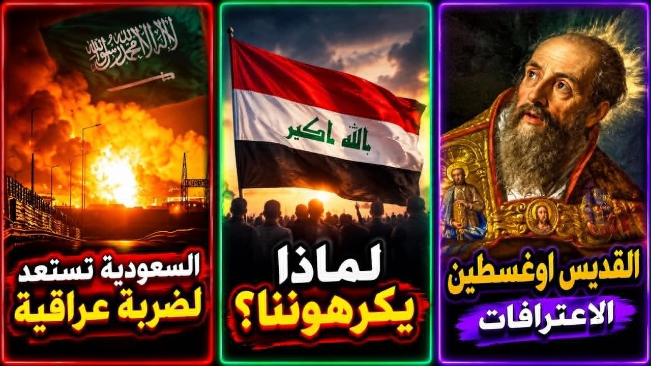 السعودية تستعد لضربة عراقية │ العراق: لماذا يكرهوننا؟ │ القديس أوغسطين «الا