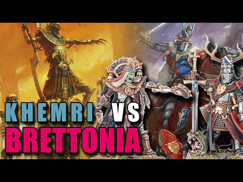 Khemri faces off against Brettonia in The Old World Royal Rumble!
