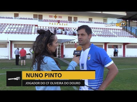 FLASH INTERVIEW - NUNO PINTO (Oliv.Douro) - MINUTO90 TV