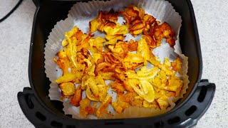 Air Fry Recipe, How To Make Plantain Chips In Air Fryer Locally Called Kpekere