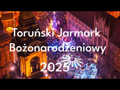 Toruń Christmas Market 2025 🎄✨ | Christmas Magic with DJI Air 3S Drone (4K)