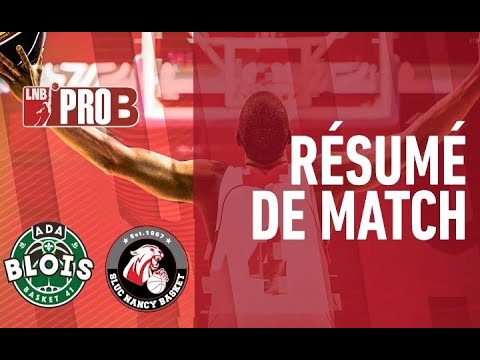 PRO B : Blois vs Nancy (J8)