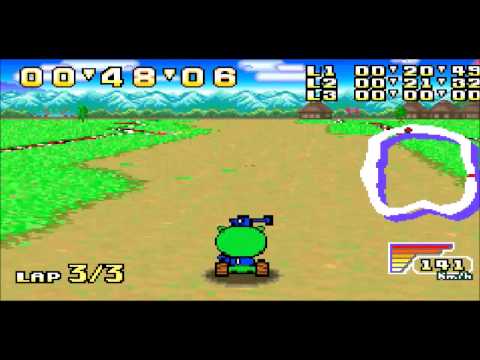 Konami Krazy Racers - Ganbare Dochu 1 - 1:03.17