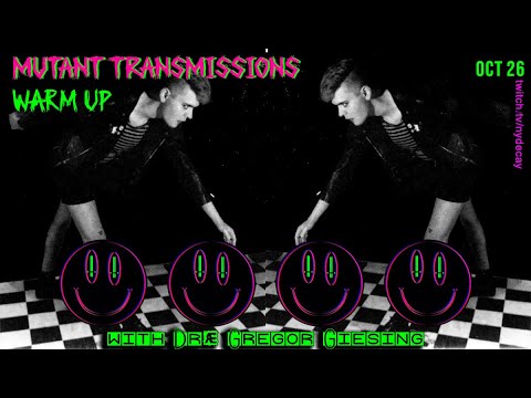 DR. GREGOR GIESING  Mutant Transmissions Festival Warm Up! #grgr #minimal #wave #synth #minimalwave