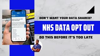 NHS Data OPT OUT -  Why you should consider NOT sharing your medical data to companies.