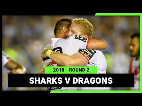 Cronulla-Sutherland Sharks v St George Illawarra Dragons Round 2, 2018 | Full Match Replay | NRL
