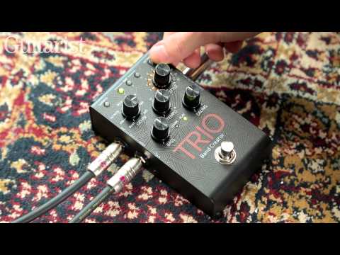 Digitech Trio Band Creator effects pedal review demo