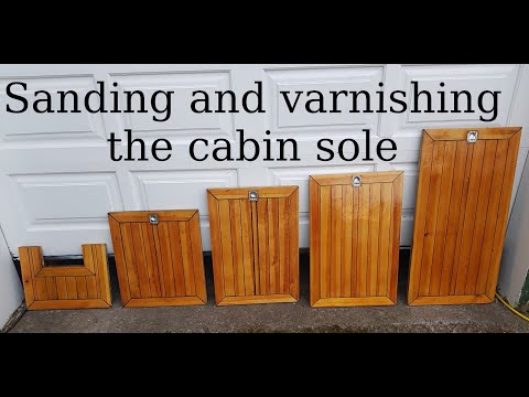 41 - Fixing up the cabin sole (36' Colin Archer)