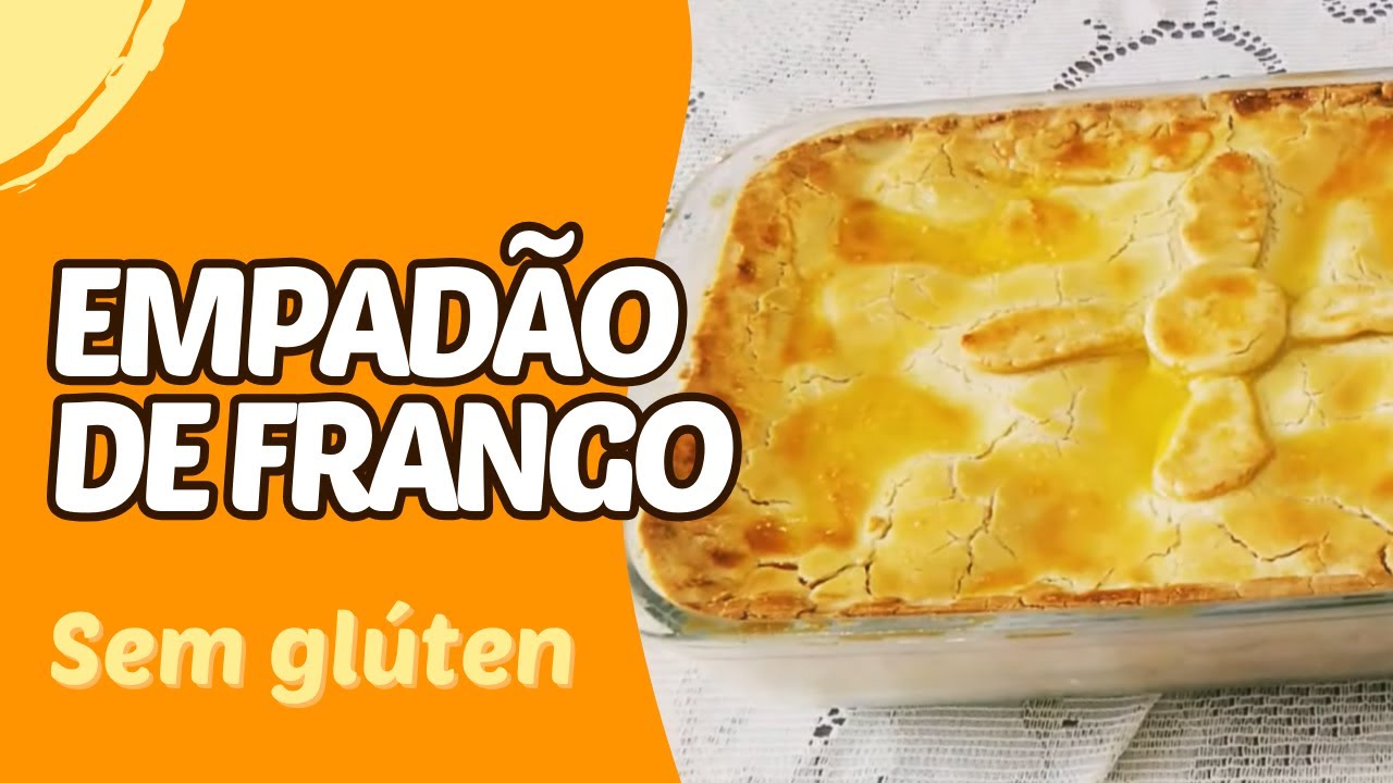 Aprenda a fazer empadão de frango sem glúten com farinha de arroz em casa. Muito saboroso.