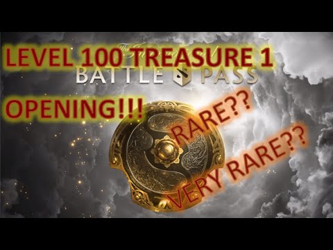 Level 100 Battle Pass Treasure Opening | TI10