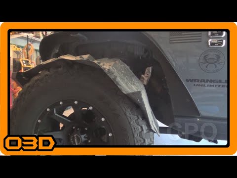 Smittybilt XRC JK Fender Flares - Part Three
