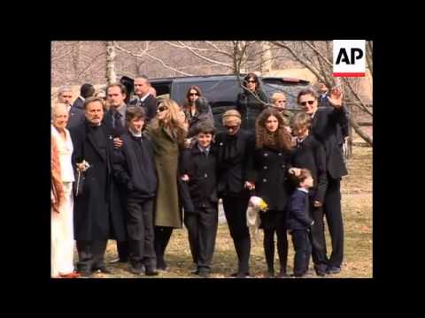 Funeral service for actress Natasha Richardson